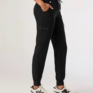 Figs Zamora black joggers